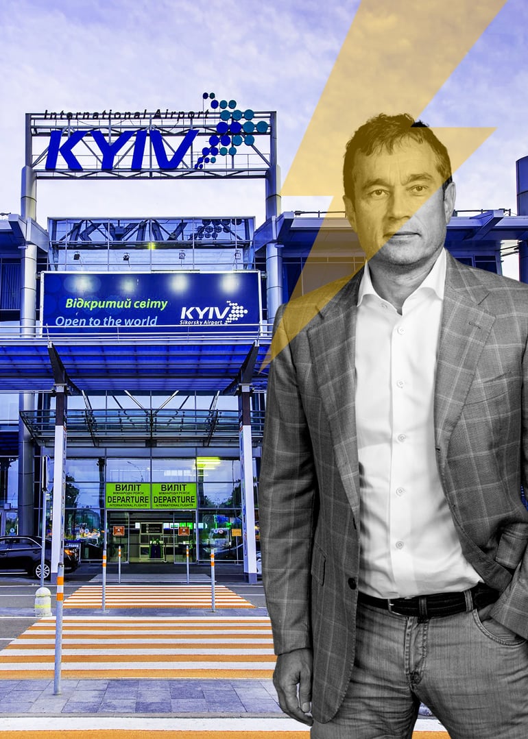 Василий Хмельницкий ищет партнера для совместного развития аэропорта Киев им. Игоря Сикорского (Жуляны). Фото Александр Чекменев / iev.aero