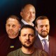 Володимир Зеленський, Андрій Єрмак, Кирило Тимошенко та Олег Татаров. /Сайт Офісу Президента України/колаж Олександра Карасьова