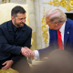 Дональд Трамп і Володимир Зеленський /Getty Images