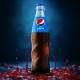 Пляшка Pepsi /Изображение сгенерировано ИИ Midjourney в соавторстве с Анной Наконечной