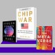 22 найкращі бізнес-книжки 2022 року. Історії про чипи, Tencent, іммігрантів, метавсесвіт і втрату уваги /Фото колаж Олександра Карасьова/Анна Наконечна