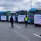 Українські перевізники почали акції протесту на трьох пунктах пропуску у відповідь на дії польських фермерів