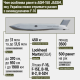 Ракета AGM-158 JASSM, F-16 /інфографіка Forbes Україна