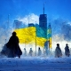 Оборона України. /Изображение сгенерировано ИИ Midjourney в соавторстве с Марией Шарлай