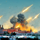 Як палає Кремль. Нейромережі генерують картини з тексту і допомагають збирати на ЗСУ. Чи може нейроарт стати бізнесом /Фото Зображення згенеровано ШІ Midjourney в співавторстві з Марією Шарлай