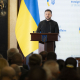 Владимир Зеленский на встрече с украинскими дипломатами. Киев, 21 июля 2025 года /Офис президента Украины