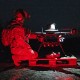 Військовослужбовець батальйону ударних БпАК «Ахіллес» із позивним «Малий» готує безпілотник Vampire до виконання бойового завдання, 19 березня 2024 року, Часів Яр. /Getty Images