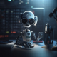 Стартапи ElevenLabs, FakeYou і Voice AI навчають ШІ клонувати голоси. Актори дубляжу та озвучення можуть залишитися без роботи. Але загроза не тільки в цьому /Фото Зображення згенеровано ШІ Midjourney в співавторстві з Олександрою Карасьовою