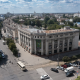 Будівля житомирського ЦУМу з висоти пташиного польоту /Пресслужба BGV Group Management