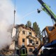 Разрушенный Россией дом в Дарницком районе Киева /ГСЧС Украины