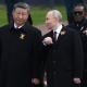 Сі, Путін, парад, 9 травня /Getty Images