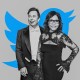 Илон Маск и Линда Яккарино начали вместе работать в Twitter. /иллюстрация Getty Images / Анна Наконечная