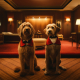 Готелі для собак /Изображение сгенерировано ИИ Midjourney в сооавторстве с Александрой Карасевой