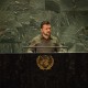 Стримування Росії, гуманітарна допомога та експорт зерна. Про що сказав Зеленський на Генасамблеї ООН /Фото Офіс президента України