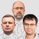 Аргументов не хватило. Члены Совета предпринимателей 2,5 часа убеждали Шмыгаля и Марченко не повышать налоги. Не убедили /Фото коллаж Александра Карасева