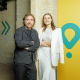 Соучредитель Glovo Саша Мишо и CEO украинского офиса Марина Павлюк. /Фото: Антон Забєльський, для Forbes Ukraine