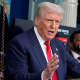 Дональд Трамп на брифінгу в Білому домі. 11 серпня 2025 року /Getty Images