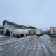 Словацькі перевізники почали блокування руху вантажівок на кордоні з Україною