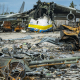 Украина потеряла самый большой в мире транспортный самолет «Мрия» во время боев за аэропорт Гостомеля. /Getty Images
