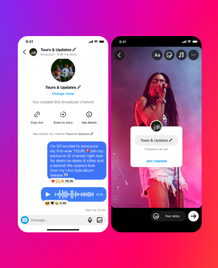 Цукерберг анонсировал каналы в Instagram, а позже – в Messenger и Facebook /Фото 3
