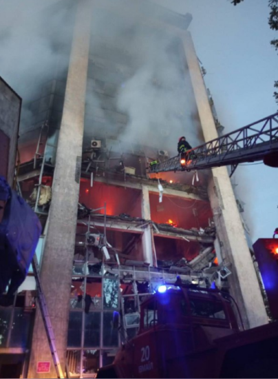 Росія вночі атакувала дронами Київщину та Одещину, пошкоджено морвокзал Ізмаїла, елеватор і зернові ангари (фото) /Фото 9