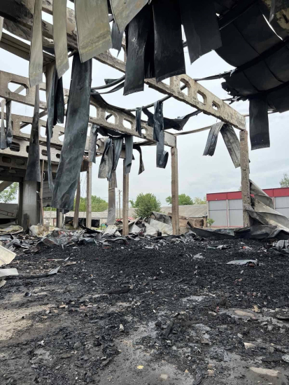 Росія знищила картоплесховище «Агріко Україна», збитки оцінюють у понад 50 млн грн (фото) /Фото 1