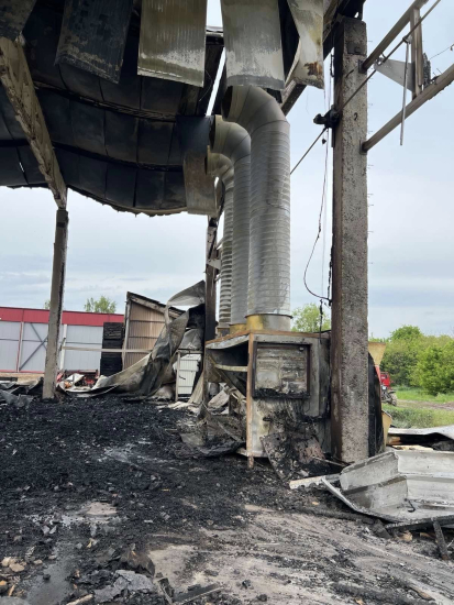 Росія знищила картоплесховище «Агріко Україна», збитки оцінюють у понад 50 млн грн (фото) /Фото 3