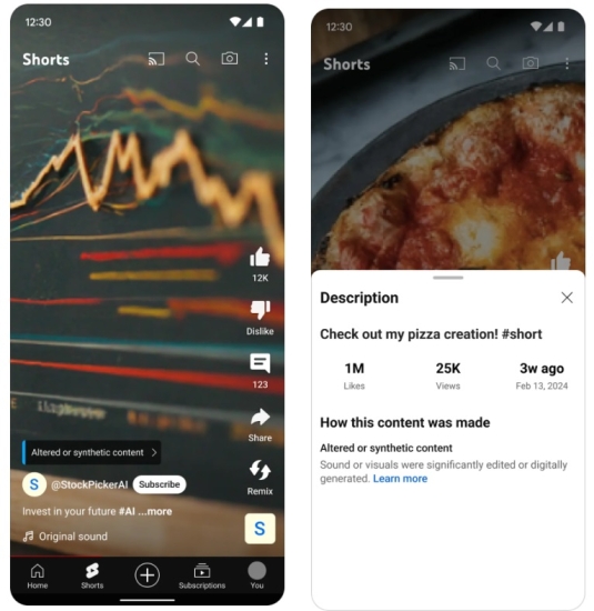 YouTube вимагатиме від авторів контенту позначати відео, створені за допомогою ШІ /Фото 2