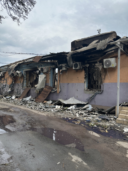Бізнеси, які постраждали від прильотів /з особистого архіву