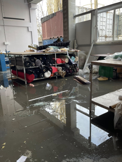 і 25 листопада внаслідок ракетного удару по Києву постраждав один з об'єктів групи "Текстиль-Контакт"